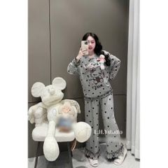 Sét Bộ Tăm Kity Phối Bèo Quần Rộng - Thời Trang Nữ Trẻ Trung, Thoải Mái, Dễ Dàng Phối Đồ, Mùa Hè 2023