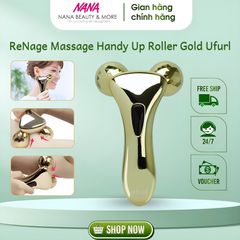 Thanh Lăn Massage Handy Up Roller Gold Ufurl 150g Nhật Bản - Giúp Săn Chắc Da, Giảm Nếp Nhăn, Thư Giãn Cơ Thể