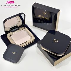Phấn Phủ Dạng Nén Clé De Peau Refining Pressed Powder 5g - Phấn Đứng Lớp Nền Hoàn Hảo, Kiềm Dầu, Chống Bóng, Duy Trì Độ Rạng Rỡ Suốt Ngày