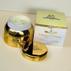 Kem Body Collagen X3 Luxury  - Dưỡng Da Trắng Sáng, Mềm Mịn, Mỹ Phẩm Chính Hãng Đông Anh, Hương Saffron Sang Trọng