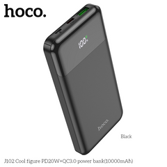 Pin Sạc Dự Phòng Hoco J102 10000mAh - Sạc Nhanh 20W USB-C, Thiết Kế Nhỏ Gọn, Bền Bỉ cho Điện Thoại và Máy Tính Bảng