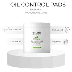 Toner Pad BABE Stop AKN Kiểm Soát Dầu và Giảm Mụn - Sản Phẩm Chăm Sóc Da Hàng Đầu từ Tây Ban Nha