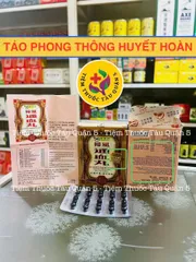 Tảo Phong Thông Huyết Hoàn - Hỗ Trợ Đau Thần Kinh Tọa và Thoái Hóa Xương Khớp - Sản Phẩm Bổ Trợ Sức Khỏe Tự Nhiên