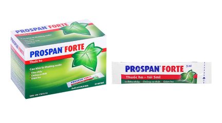 Siro dạng gói Prospan hộp 21 gói