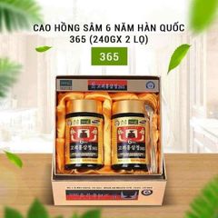 Cao hồng Hàn Quốc Korea 6 years 365 240g ( tách set)