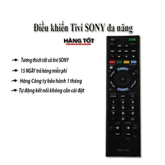 Điều Khiển Remote Tivi SONY RM-L1165 Thay Thế Đa Năng - Tương Thích Tivi LCD, LED, Smart - Pin AAA, Bảo Hành 1 Tháng
