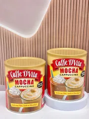 Bột Pha Cà Phê D'Vita Mocha Cappuccino 1.36 - Hương Vị Ngon, Dễ Pha Chế, Thưởng Thức Tại Nhà, Hương Vị Mỹ