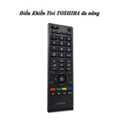 Điều khiển Remote Tivi TOSHIBA CT90336 - Đa năng, tương thích tất cả tivi TOSHIBA, chất lượng cao, sử dụng dễ dàng, khoảng cách điều khiển 10m