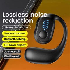 Tai Nghe Không Dây KY2pro ( 1 tai đơn ) Mini Bluetooth V5.4 Thể Thao - Âm Thanh Hifi, Kháng Nước IPX5, Thời Gian Chơi 10 Giờ