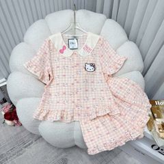Set đồ ngủ Hellokitty Bigsize - Bộ đồ ngủ đũi ngắn dễ thương, thoáng mát, phong cách trẻ trung tại nhà, quà tặng lý tưởng cho mọi dịp