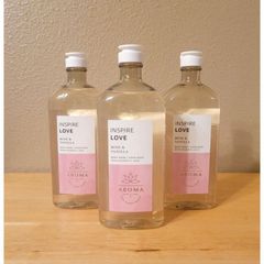 Gel tắm Bath & Body Works Aroma 295ml - Hương hoa hồng & vani, Sữa tắm thư giãn, Phù hợp với mọi loại da, Giúp làm sạch và ẩm mượt da