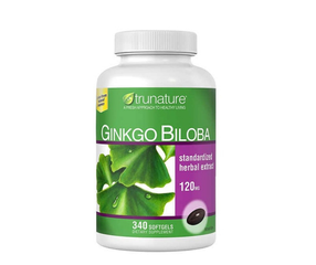 Viên uống bổ não Trunature ginkgo biloba  340 viên chính hãng Mỹ