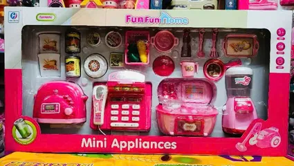 Đồ Chơi Thiết Bị Gia Dụng Mini YH868-2 Có Đèn và Âm Thanh - Đồ Chơi Nấu Ăn Dành Cho Trẻ Em Từ 3 Tuổi
