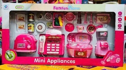 Đồ Chơi Thiết Bị Gia Dụng Mini YH868-2 Có Đèn và Âm Thanh - Đồ Chơi Nấu Ăn Dành Cho Trẻ Em Từ 3 Tuổi