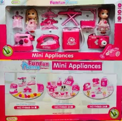 Đồ Chơi Gia Dụng YH868-3 Có Hiệu Ứng Đèn & Âm Thanh - Bộ Đồ Chơi Nấu Ăn Tương Tác Cho Trẻ Em Từ 3 Tuổi