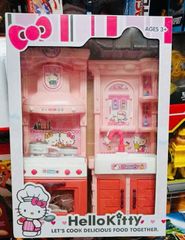 Bộ tủ bếp 2 ngăn có đèn và âm thanh cho bé chơi đồ hàng 322-32 520-13 chọn ngẫu nhiên - kitchen Toy
