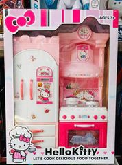 Bộ tủ bếp 2 ngăn có đèn và âm thanh cho bé chơi đồ hàng 322-32 520-13 chọn ngẫu nhiên - kitchen Toy