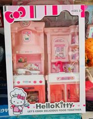Bộ tủ bếp 2 ngăn có đèn và âm thanh cho bé chơi đồ hàng 322-32 520-13 chọn ngẫu nhiên - kitchen Toy