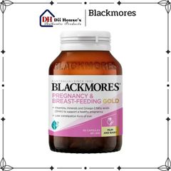 Viên uống Blackmores Pregnancy & Breast - Feeding Gold 60 viên, bổ sung vitamin cho mẹ bầu và cho con bú, hỗ trợ thai kỳ khỏe mạnh