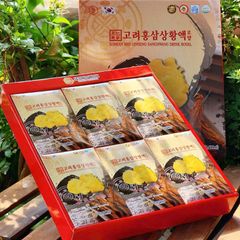 Nước Hồng Sâm Nấm Thượng Hoàng Jeong Won Hàn Quốc - Hộp 30 Gói x 80ml - Bồi Bổ Sức Khỏe, Tăng Cường Miễn Dịch, Giảm Mệt Mỏi