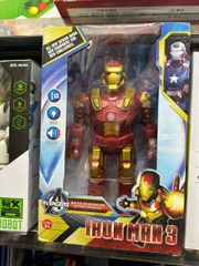 Đồ Chơi Mô Hình Người Sắt Iron Man Avengers - Chạy Bằng Pin Có Đèn & Âm Thanh - Quà Tặng Trẻ Em Ý Nghĩa