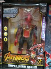 Đồ Chơi Siêu Nhân Avengers Spider-Man 810B - Đèn và Âm Thanh Kích Thích Phát Triển Thị Giác và Thính Giác Cho Trẻ Em