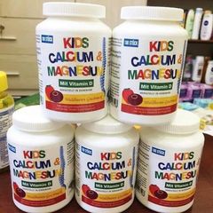 Kids Calcium & Magnesium Mit Vitamin D New Nordic 180 viên