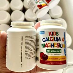 Kids Calcium & Magnesium Mit Vitamin D New Nordic 180 viên