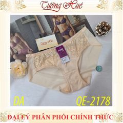 Quần Lót Nữ Không Viền Sau Annie QE 2178 - Dáng Lưng Thấp, Ren Gợi Cảm, Nhiều Màu, Thoải Mái Khi Mặc
