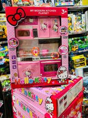 Đồ Chơi Nấu Ăn Hello Kitty 8921 - Đồ Chơi Nhà Bếp 2 Ngăn Có Đèn và Âm Thanh, Thú Vị và Giáo Dục Cho Trẻ Em