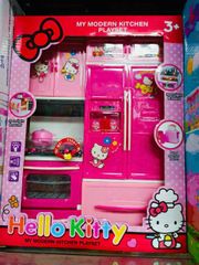 Đồ Chơi Nấu Ăn Hello Kitty 8921 - Đồ Chơi Nhà Bếp 2 Ngăn Có Đèn và Âm Thanh, Thú Vị và Giáo Dục Cho Trẻ Em