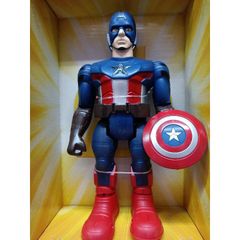 Đồ Chơi Siêu Nhân Avengers Captain America - Đội Trưởng Mỹ Pin Chạy Có Đèn Âm Thanh 810C Quà Tặng Trẻ Em