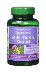 Viên uống thải độc gan Milk Thistle Extract 1000mg Puritan’s Pride - Hỗ trợ sức khỏe gan tự nhiên, bảo vệ gan hiệu quả