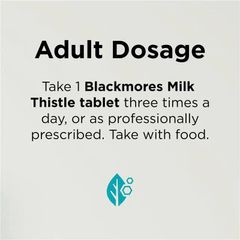 Viên uống hỗ trợ sức khỏe gan Blackmores Milk Thistle 42 viên - Giúp giải độc cơ thể và bảo vệ gan hiệu quả