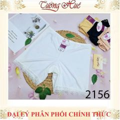 Quần Đùi Mặc Váy Annie 2156 Su Lạnh Ống Chân Phối Ren - Đồ Lót Nữ Mềm Mại, Quyến Rũ, Thiết Kế Gợi Cảm, Xuất Xứ Việt Nam