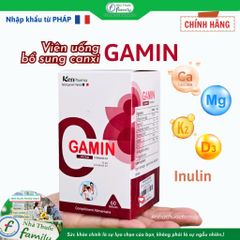 GAMIN –Canxi Hữu Cơ Dễ Hấp Thu Cho Bà Bầu, Người Lớn Tuổi, Trẻ Em