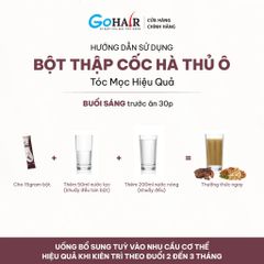 Thập Cốc Hà Thủ Ô Mọc Tóc Nhanh - Tinh Chất Đậu Hạt Tăng Cường Vitamin Cho Tóc Khỏe, Giảm Rụng Tóc Hiệu Quả