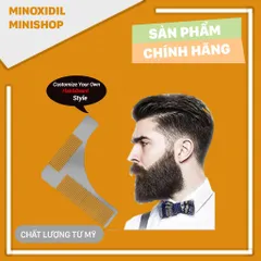 Lược Tạo Kiểu Râu Thép Chống Rỉ - Dụng Cụ Chỉnh Chu Râu Đa Năng cho Nam - Tiêu Chuẩn EU và USA