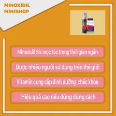 Mino 5% Foam Mọc Râu Tóc với Biotin B7 10,000mcg - Sản phẩm chăm sóc râu và tóc hiệu quả từ Mỹ