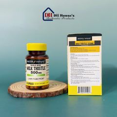 Viên Uống Bổ Gan Mason Natural Milk Thistle 500mg - Giải Độc Gan, Bảo Vệ Gan, Tốt Cho Người Trưởng Thành - 60 Viên