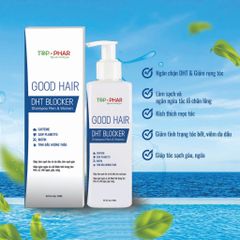 Dầu Gội Mọc Tóc Good Hair DHT Blocker 250ml - Hỗ trợ giảm rụng tóc, kích thích mọc tóc