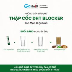 Bột Thập Cốc Mọc Tóc DHT Blocker - Hỗ Trợ Ngăn Rụng Tóc Từ Thiên Nhiên, Chứa Cọ Lùn, Tầm Ma, Anh Đào, 10 Loại Hạt Dinh Dưỡng