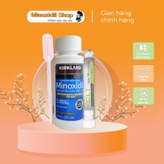 Dung dịch Minoxidil 5% Dạng Lỏng Kích Thích Mọc Râu Tóc Nhanh - Hỗ Trợ Phát Triển Lông Mày, Sản Phẩm Mỹ Kirkland