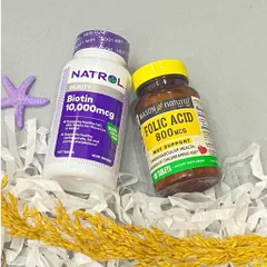 Viên Uống Biotin & Folic Mason - Hỗ Trợ Mọc Râu Tóc, Dưỡng Chất Tóc Chắc Khỏe, Ngăn Gãy Rụng, 100 Viên