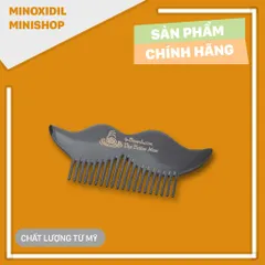 Lược Chải Râu Beard Comb Bằng Sừng Bò Châu Phi - Giúp Râu Ngăn Nắp, Phong Cách Nam Tính, Quà Tặng Độc Đáo Cho Đấng Mày Râu