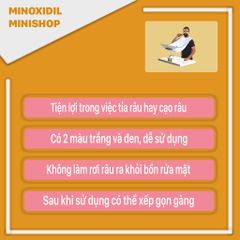 Khăn Choàng Tỉa Râu Tiện Lợi - Giúp Bạn Dọn Dẹp Râu Nguyên Phụ Kiện Chăm Sóc Cá Nhân Độc Đáo, Giao Hàng Tận Nơi