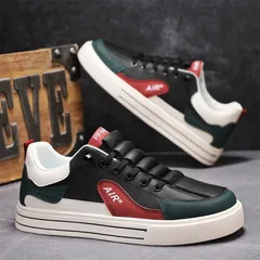 Giày Nam Cổ Thấp TC19 Sneaker Da Lì Kiểu Dáng Hàn Quốc - Giày Thể Thao Thời Trang Dễ Phối Đồ, Phong Cách Trẻ Trung