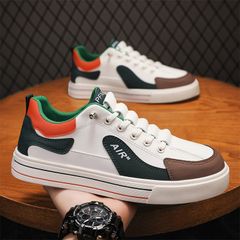 Giày Nam Cổ Thấp TC19 - Sneaker Da Lì Hàn Quốc, Thời Trang Dễ Phối Đồ, Phong Cách Trẻ Trung và Hiện Đại