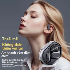 Tai nghe Bluetooth Q26 5.4 OWS Không Dây - Giảm Tiếng Ồn Thể Thao, Có Mic, Thiết Kế Móc Tai, Chống Nước IPX5, Âm Thanh HIFI