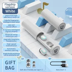 Tai Nghe Không Dây Bluetooth HiFi C1 TWS V5.3 - Âm Thanh Chất Lượng Cao, Thời Gian Sử Dụng 3-5 Giờ, Chơi Game & Nghe Nhạc